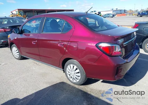 2024 Mitsubishi Mirage G4 Black Edition/Es/Le from USA, damaged, VIN ML32FUFJ8RHF19087